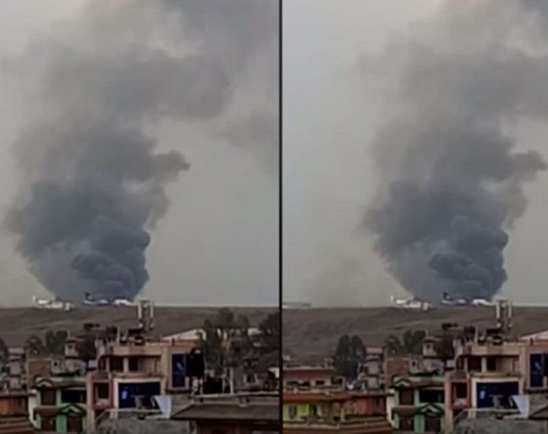 FOTO | Avion prăbușit pe aeroportul din Kathmandu, Nepal 49 de oameni au murit