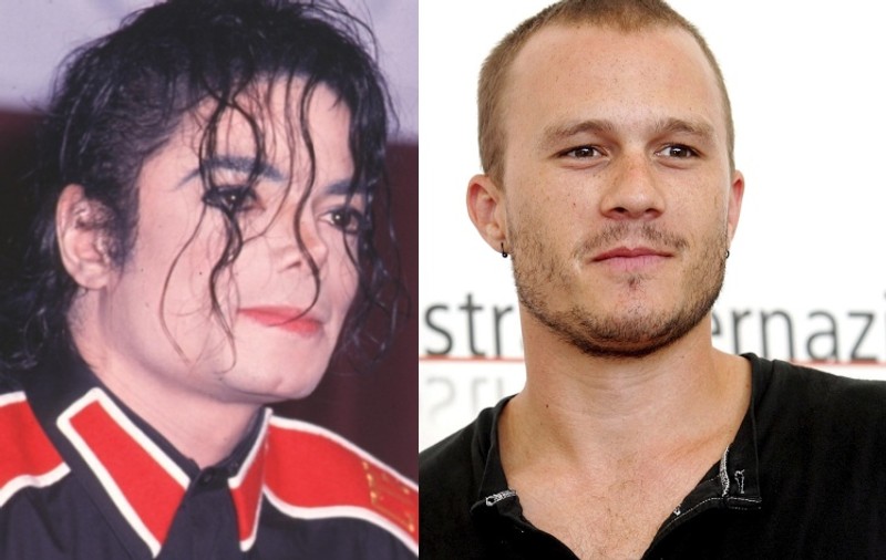 Michael şi Heath Ledger au avut acelaşi sfârşit