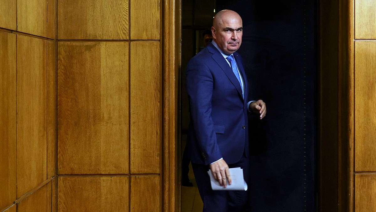 Ilie Bolojan, premierul Romaniei, la Palatul Victoria