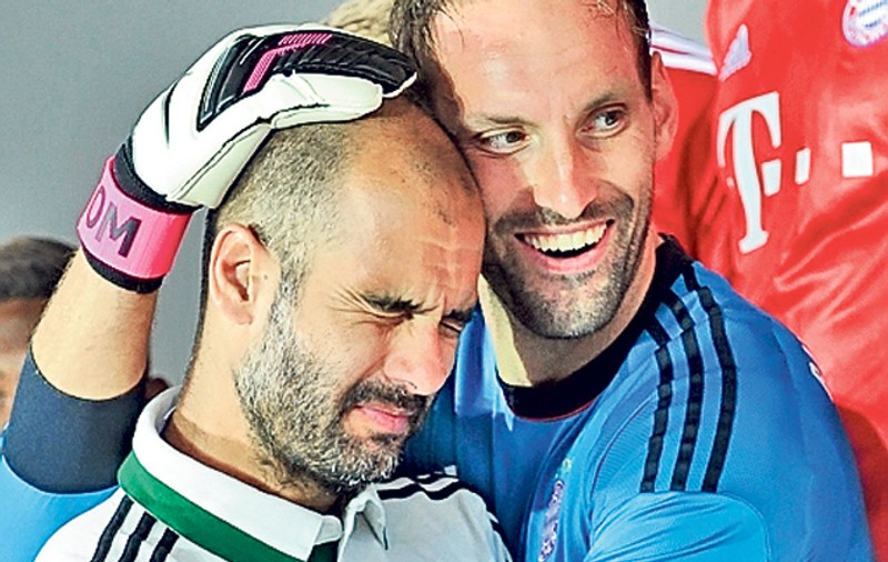 Jucătorii lui Bayern au voie să râdă de Pep!