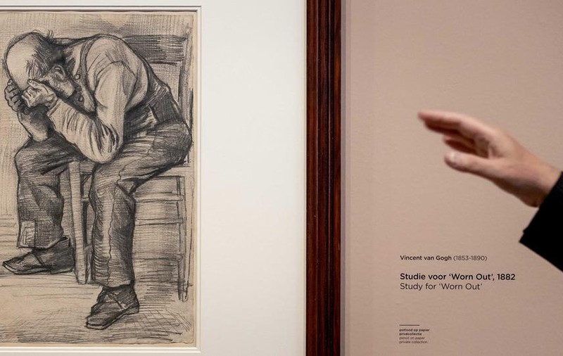 Un desen de Vincent Van Gogh este expus pentru prima dată public. Care este povestea acestei schițe