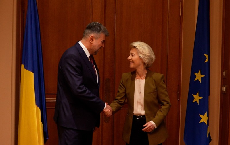 Ciolacu discută joi cu șefa Comisiei Europene, Ursula von der Leyen, apoi trimite propunerea de comisar european din partea României