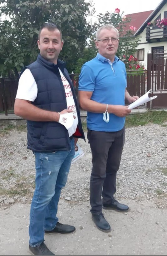 Ovidiu Toporaș și Bogdan Davidescu