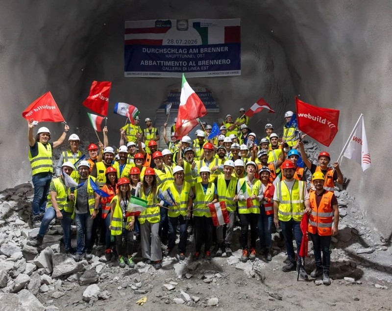 Are 55 km și va costa 10 miliarde de euro: tunelul mamut Brenner care leagă două țări prin inima Alpilor a fost străpuns