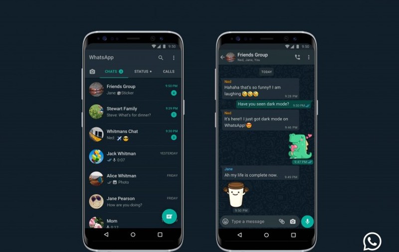 WhatsApp dark mode este disponibil de acum pe Android și iPhone. Cum se trece la noul mod