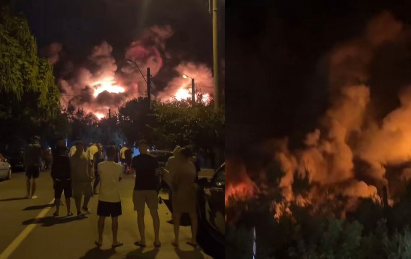 Incendiu puternic la o hală în Sectorul 1 din București. Pompierii au intervenit cu peste 20 de autospeciale și a fost emis mesaj RO-Alert