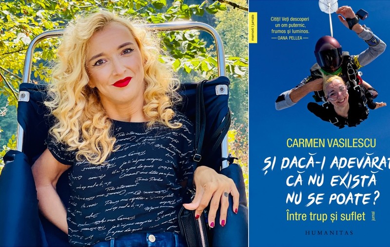 O femeie din România sfidează dizabilitatea și a scris o carte care poate inspira o generație: „Am înțeles că nu mă voi vindeca niciodată din punct de vedere fizic, dar pot să lucrez cu psihicul meu”