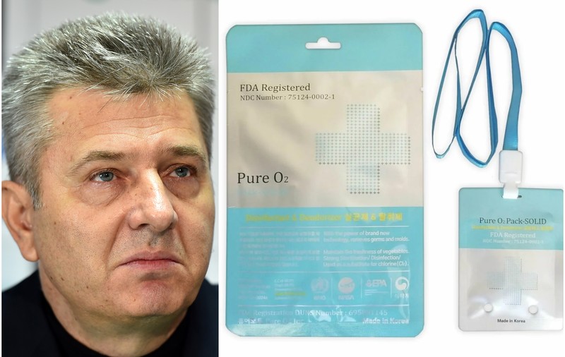 Două societăți publice din subordinea lui Pandele au dat 30.000 de euro pe „medalioane de protecție” împotriva COVID din Coreea