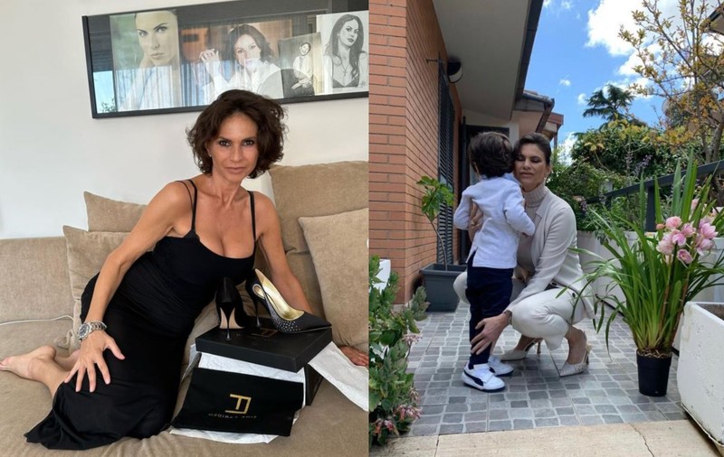 Imagini din apartamentul în care Ramona Bădescu locuiește în Italia. Are o bucătărie impresionantă, iar pe terasă a plantat lămâi și mandarini