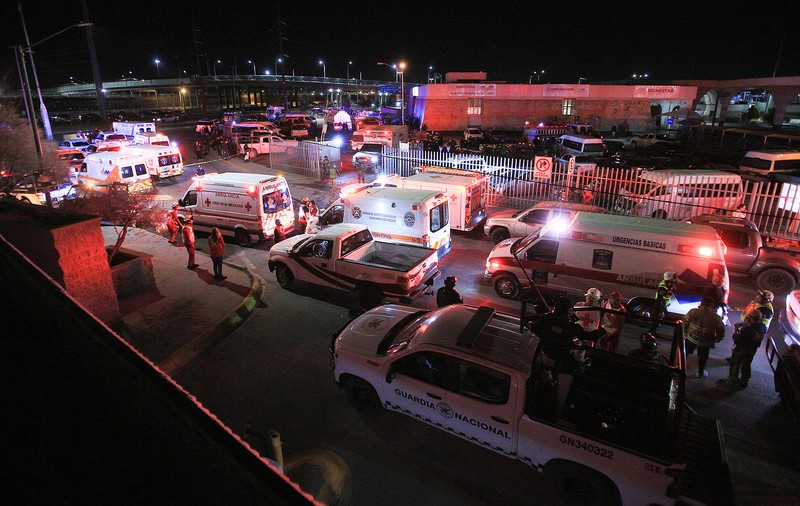 Cel puțin 39 de persoane au murit după un incendiu la un centru pentru migranți de la granița Mexicului cu SUA