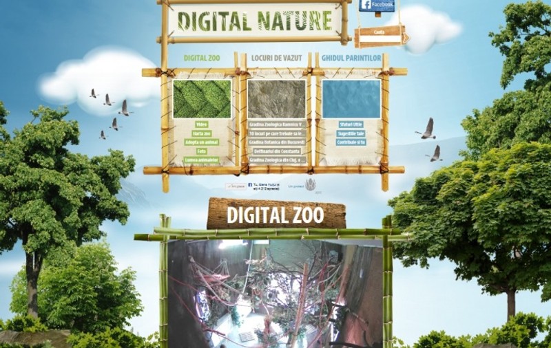 Cuştile de la Zoo Băneasa au coduri QR