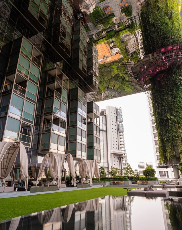 Hotelul Pan Pacific Orchard din Singapore a fost desemnat cel mai frumos zgârie-nori din lume | VIDEO