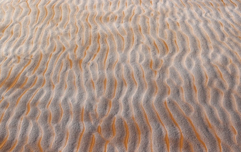 Dune de nisip, acoperite de zăpadă. Fenomen rar în deșertul Sahara