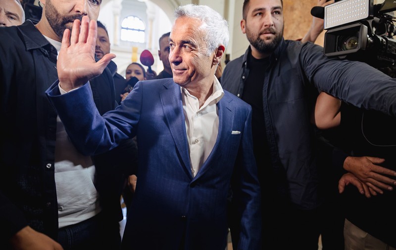 Călin Georgescu, la unul dintre termenele procesului care-l vizează, desfășurat la Curtea de Apel București. Sursa foto: Eli Driu