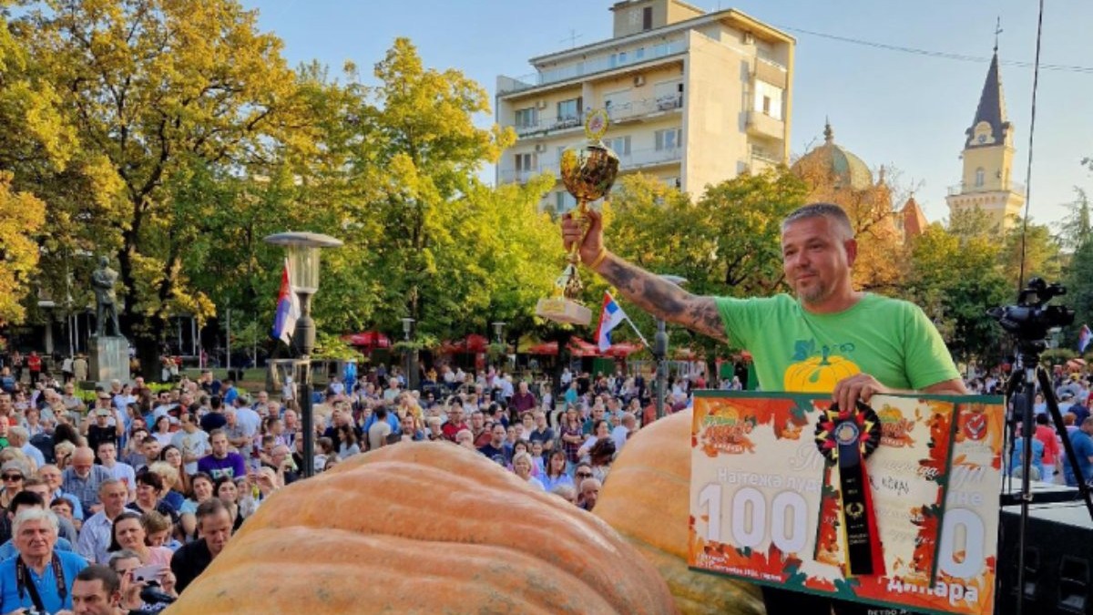 Zilele Dovleacului la Kikinda. Foto Facebook 24 TM Timișoara Azi