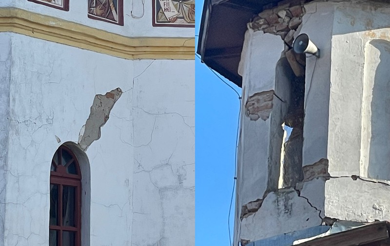 Peste 100 de apeluri la 112 după cutremurul din Gorj. Accesul restricționat la două biserici și alte trei instituții din Târgu Jiu | VIDEO