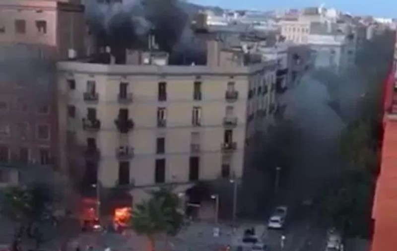 VIDEO | Explozii puternice la o brutărie din Barcelona. Cel puțin 21 de oameni au fost răniți