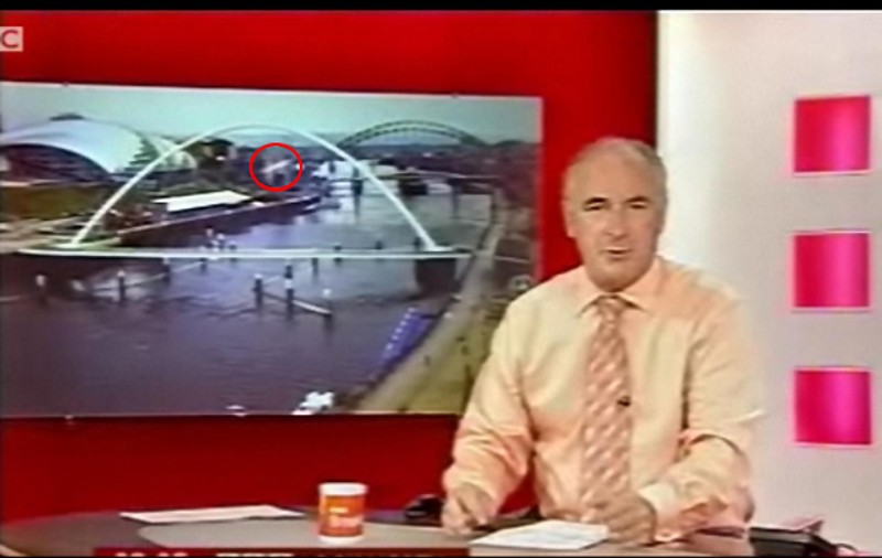 Un OZN a "vizitat" BBC-ul
