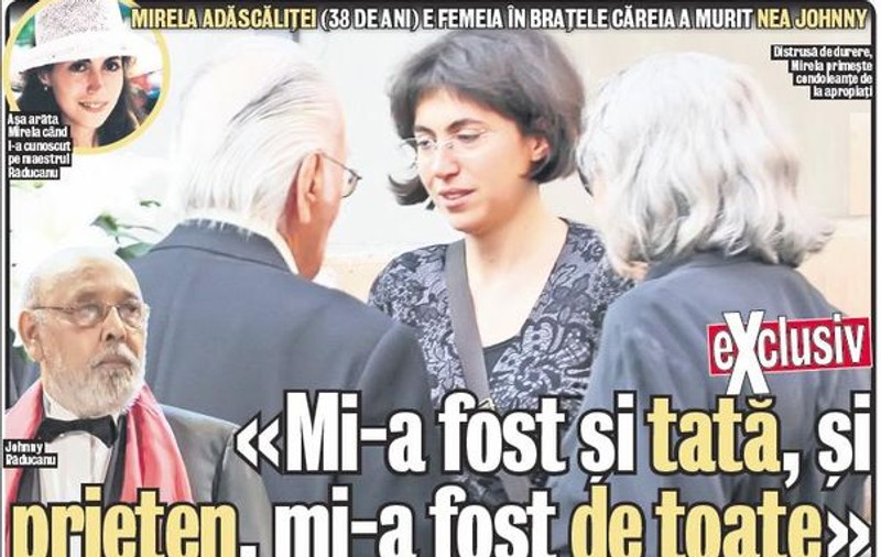 Exclusiv | Ea este femeia în braţele căreia a murit Nea Johnny!