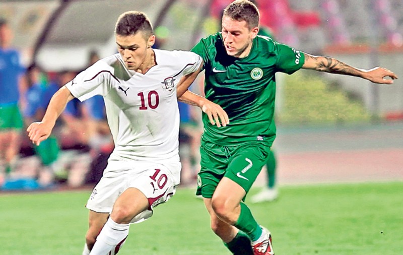 Rapid a câştigat în prelungiri barajul cu Chiajna (2-1) şi poate rămâne în Liga I
