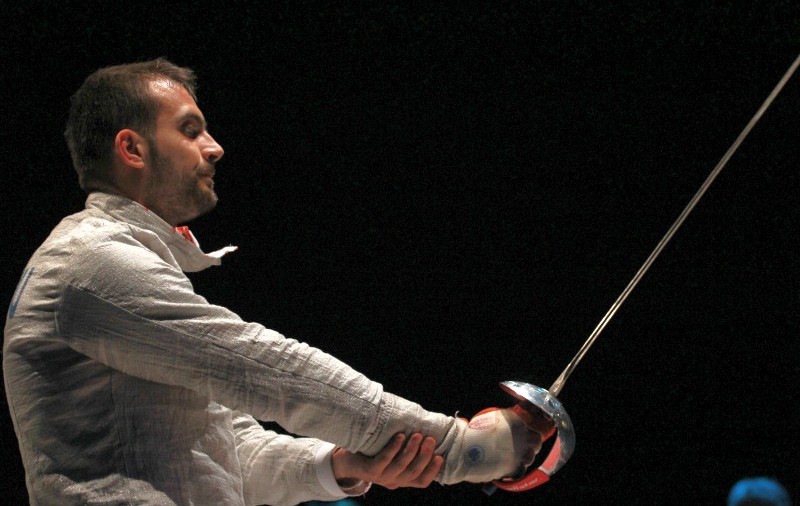 Tiberiu Dolniceanu, medaliat cu argint la sabie masculin la etapa de Cupă Mondială de la Tbilisi