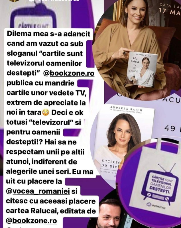Andreea Esca a răbufnit pe Instagram: „Hai să ne respectăm unii pe alții atunci, indiferent de alegeri”