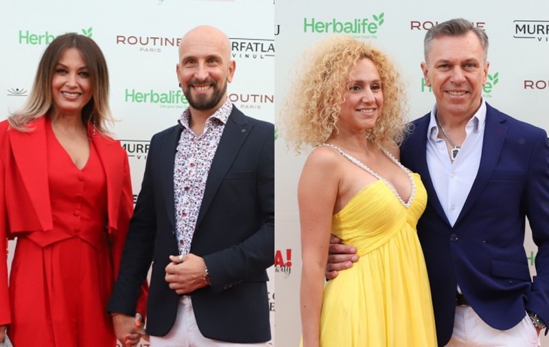 Anca Țurcașiu și Cristian Georgescu, fostul soț, prezenți la aceeași petrecere. Medicul a apărut cu iubita blondă, iar vedeta - cu „sufletul ei pereche”