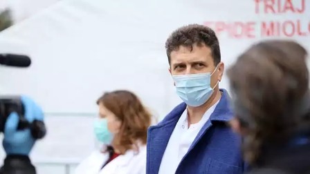 Dr. Liviu Ungureanu, șeful Secției ATI de la Piatra Neamț. Foto: ZiarPiatraNeamt.ro