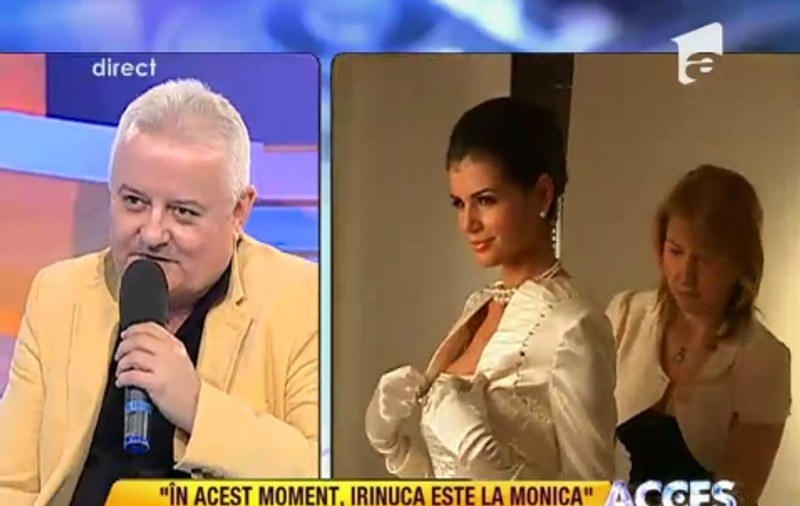 Irinel Columbeanu: "Irinuca e bolnavă şi nu are voie să iasă din casă"