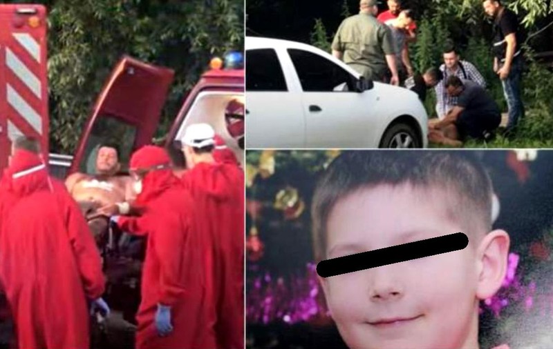 VIDEO | Cum a fost capturat bărbatul care și-a ucis fiul de 8 ani. Autoritățile, alertate de un copil: ”Numai pe el îl văd”