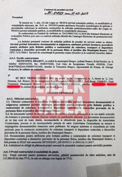 Un contract cu conținut identic, dar cu alt număr de înregistrare, apare după o lună