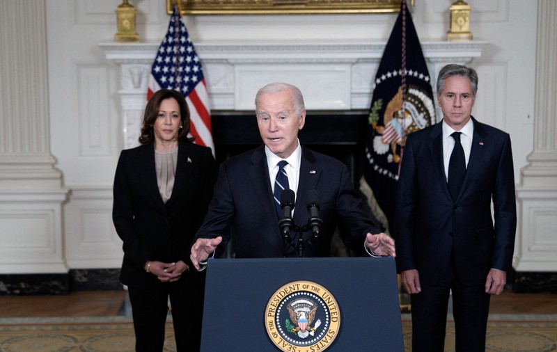 Biden: „Israelul are dreptul și datoria de a răspunde la atacurile Hamas. Ne vom asigura că are ce îi trebuie”