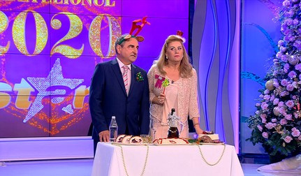 Vasile Muraru si Valentina Fătu sunt invitații primei părți a Revelionului de la Antena Stars