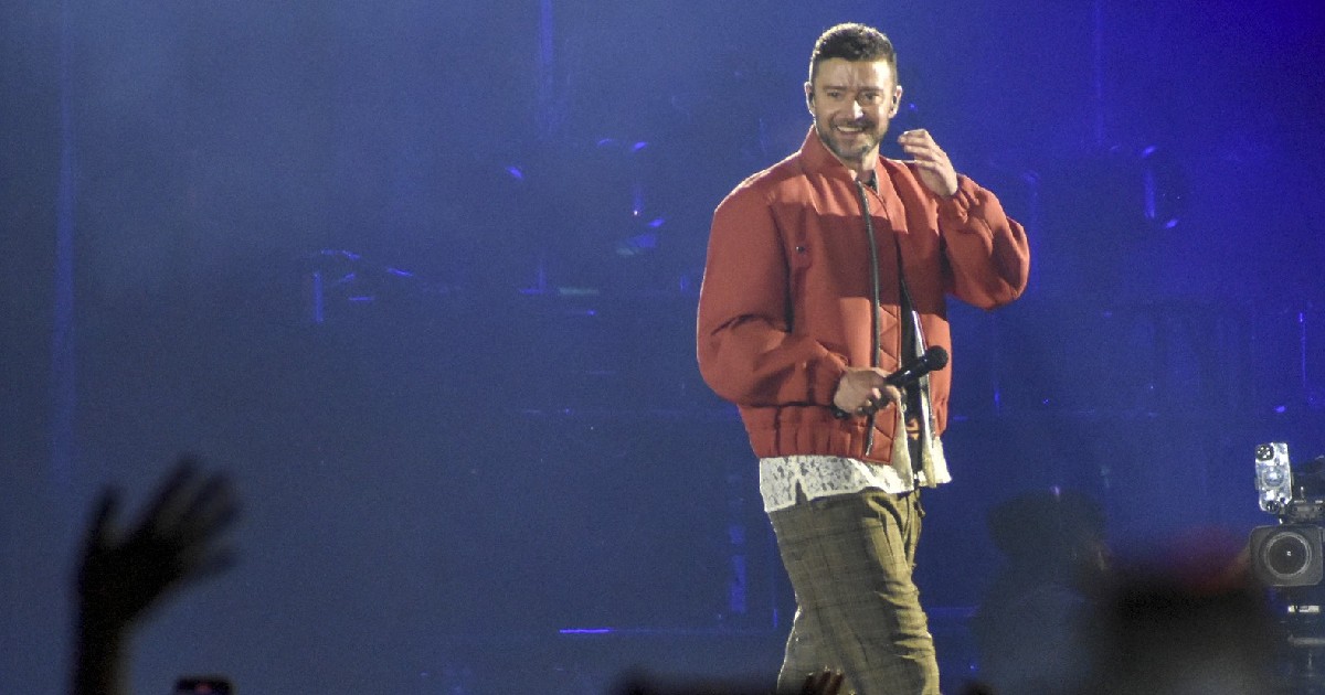 Justin Timberlake pe scenă