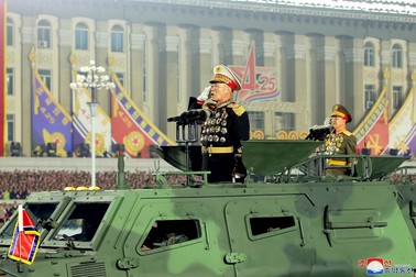 Jurnaliştilor independenţi nu li s-a permis accesul la evenimentul de la Phenian, iar imaginile au fost distribuite de Agenția de știri din Coreea de Nord. Foto: Profimedia