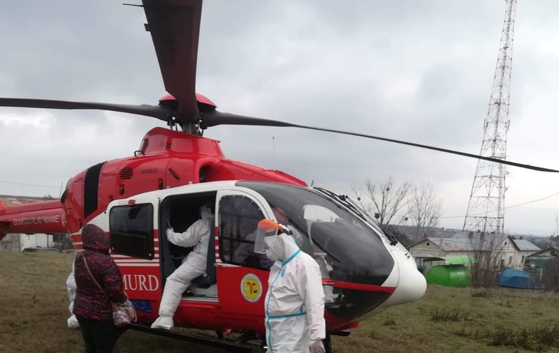 O pacientă cu arsuri din Tulcea a fost transportată în Germania