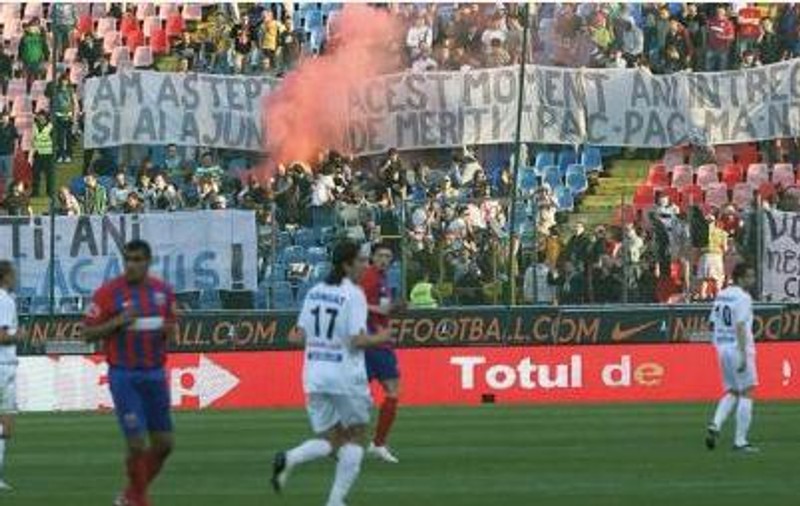 Protest al suporterilor în Ghencea