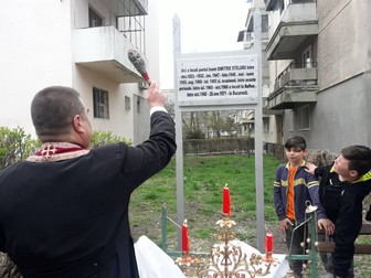 La o sfințire în memoria unui poet local