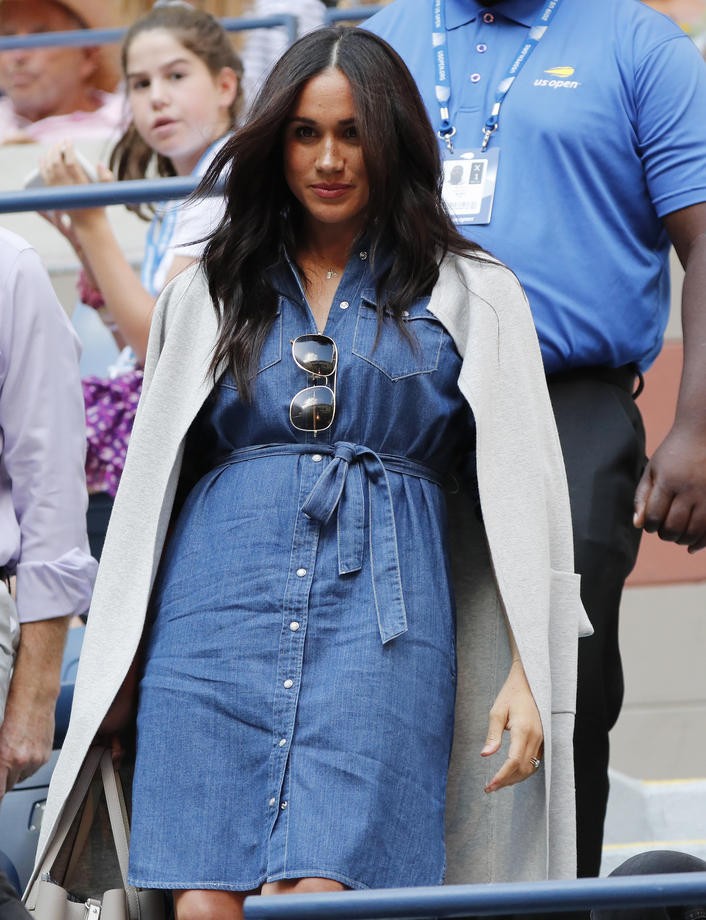 Meghan Markle, la finala US Open 2019 (EPA)