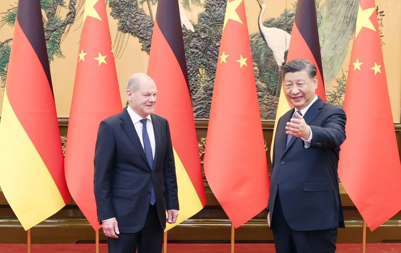 Olaf Scholz i-a cerut lui Xi Jinping ca Beijingul „să-și folosească influența asupra Rusiei” pentru a opri războiul din Ucraina
