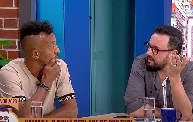 Kamara continuă scandalul în emisiunea lui Cătălin Măruță. Și-a ieșit din fire în direct, la TV: „Vorbești golănește și ești agresiv”