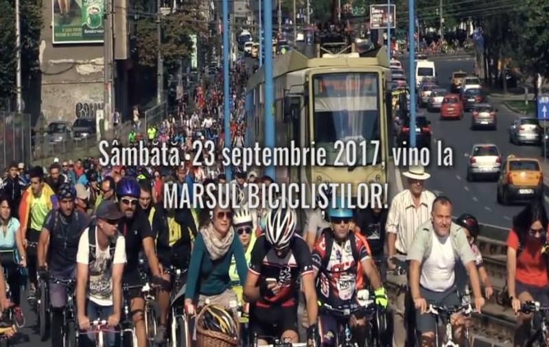 OPTAR: Marșul bicicliștilor a ajuns la a unsprezecea ediție. Protestele au loc în weekend, concomitent, în două orașe