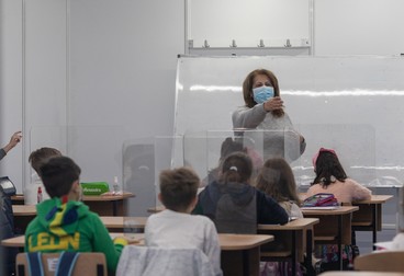Alina Dobre, învățătoare la Școala „Sf. Andrei”