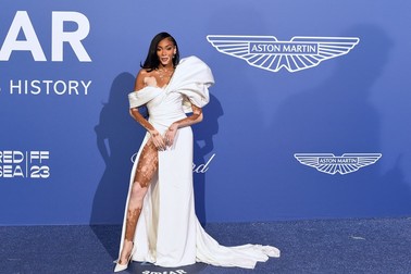 Winnie Harlow attending the AmfAR Cannes Gala 2023 at Hotel du Cap Eden Roc on May 25, 2023 in Cap d'Antibes, France. Photo by Franck Castel/ABACAPRESS.COM