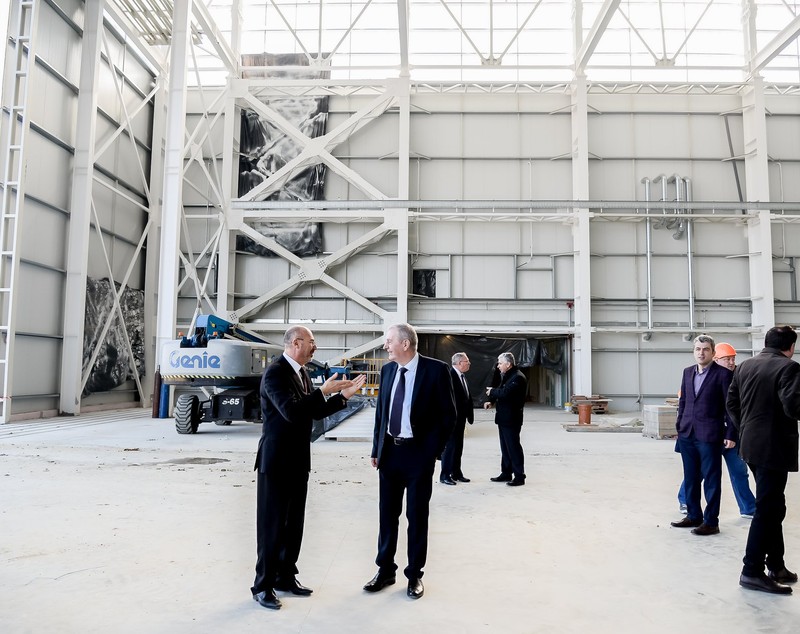 Avioanele Airbus 320 şi Boeing 737 vor fi reparate lângă Aeroportul Iași. Primele imagini din hangar