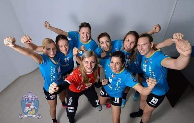 SCM Craiova va juca cu trofeul Cupei EHF pe masă