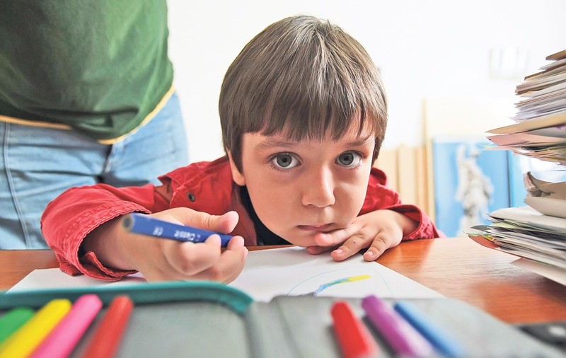 La nici patru ani, e pictor-minune! FOTO