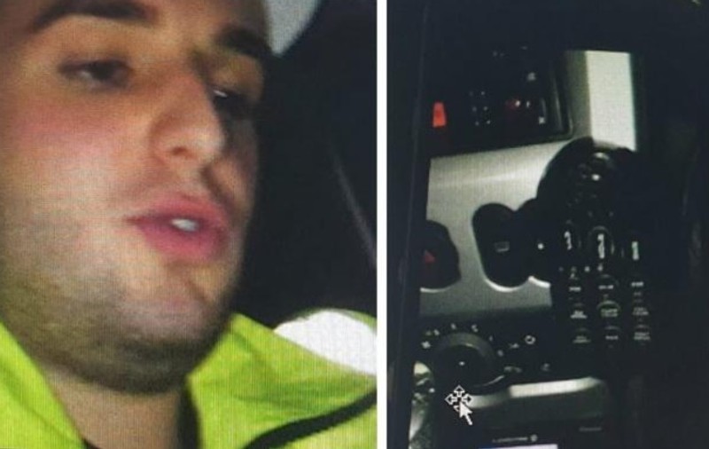 Imagini cu milionarul Victor Micula îmbrăcat în polițist, la volanul unei autospeciale: „Prin oraş, după domnişoare”