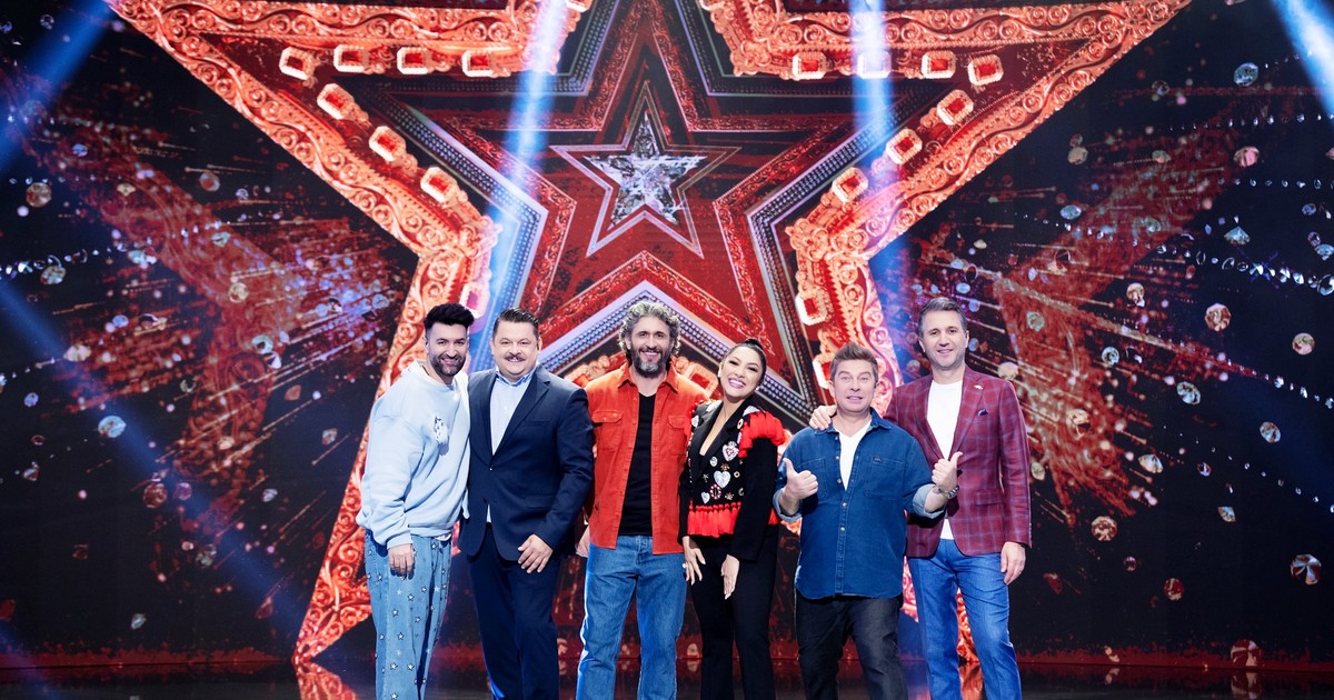 Smiley, Mihai Bobonete, Dragos Bucur, Andra, Pavel Bartos, Andi Moisescu, Romanii au talent