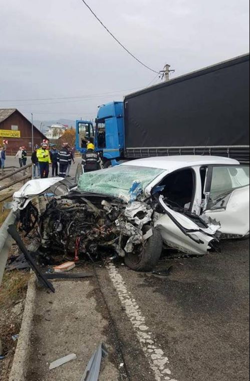 accident în Dealu Floreni, județul Suceava